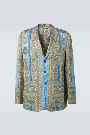 Etro Blazer con stampa paisley