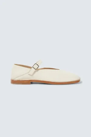 LEMAIRE Ballerine Mary Jane in pelle