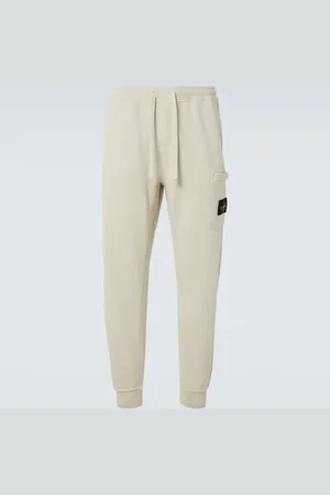 Stone Island Pantaloni sportivi Compass in cotone