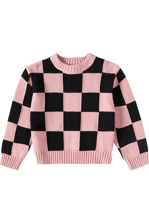 Molo Pullover Gertina in cotone a quadri