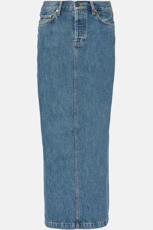WARDROBE.NYC Gonna lunga di jeans