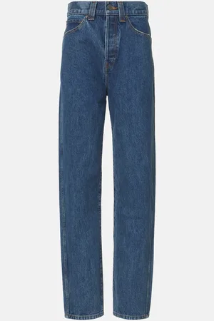 Khaite Jeans tapered Corben a vita alta