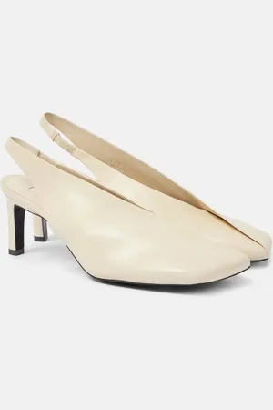 Jil Sander Pumps slingback in pelle