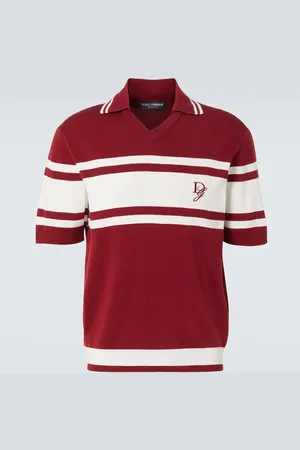 Dolce & Gabbana Polo in seta e cotone