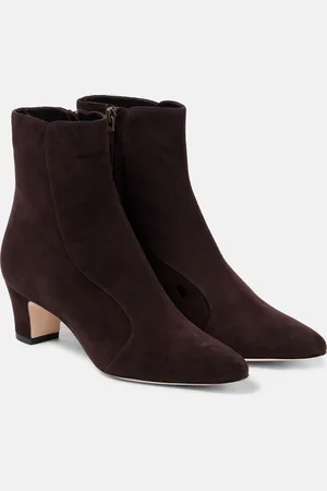 Manolo Blahnik Stivaletti Myconia 50 in suede