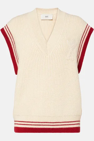 Ami Gilet Ami De Cœur in lana vergine