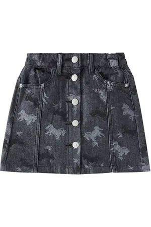 Molo Gonna di jeans Bera in jacquard