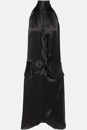 Nina Ricci Abito corto in raso arricciato