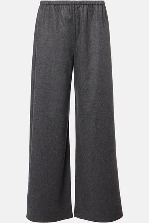 ASCENO Pantaloni Austin in lana e cashmere