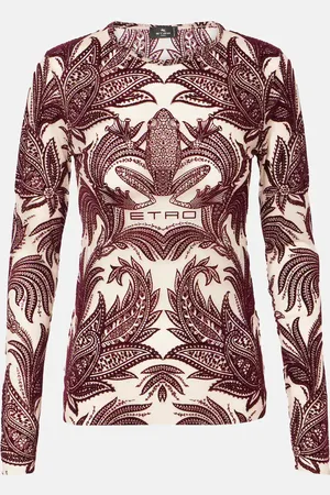 Etro Top con stampa paisley