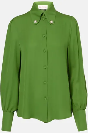 VALENTINO Blusa in georgette di seta