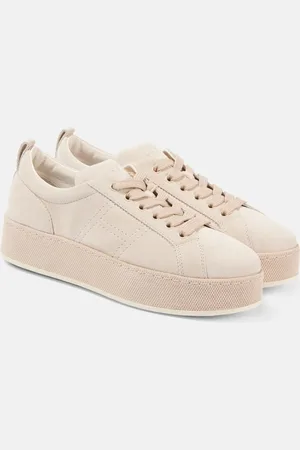Hogan Sneakers H681 in suede con platform