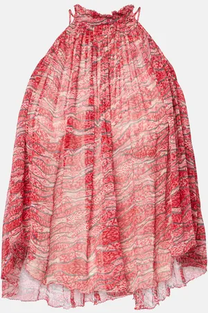 Marant Etoile Top Akila con stampa