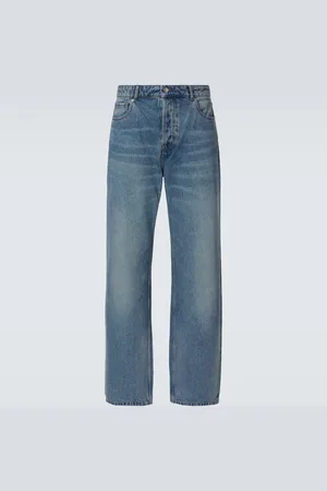 Ami Jeans a gamba larga e vita media