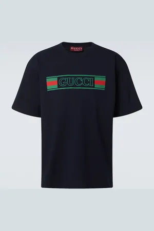 Gucci T-shirt in jersey di cotone con logo