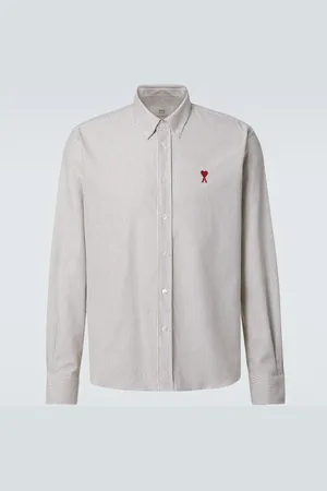 Ami Camicia Oxford Ami De Cœur in cotone