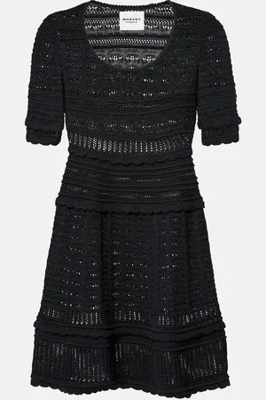 Marant Etoile Abito corto Abril in maglia di cotone
