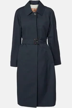 Max Mara Cappotto Orleans in twill di misto cotone