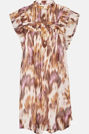 Marant Etoile Abito corto Leazali in cotone