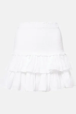 Marant Etoile Minigonna Naomi in misto cotone