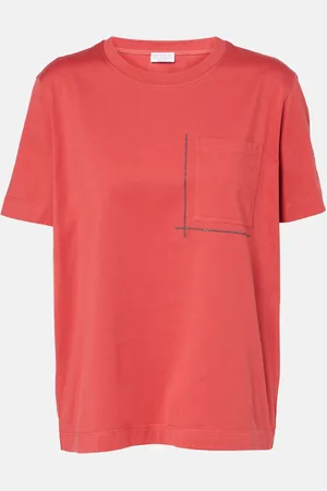 Brunello Cucinelli T-shirt in jersey di cotone