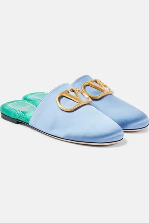 VALENTINO GARAVANI Slippers VLogo Signature in raso