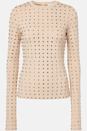 Sportmax Top Negus con cristalli