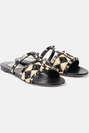 VALENTINO GARAVANI Sandali Rockstud in pelle