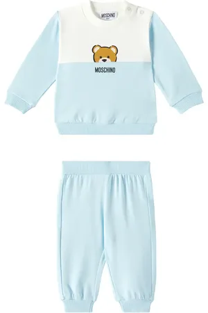 Moschino Baby - T-shirt e shorts in jersey di cotone