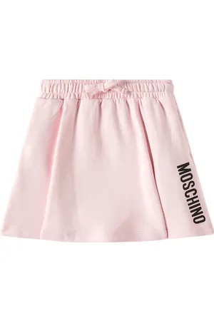 Moschino Gonna in cotone con logo