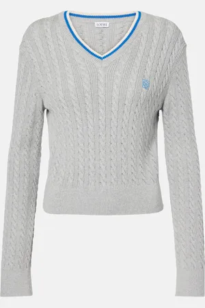 Loewe Pullover in cotone a trecce