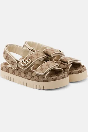 Gucci Sandali New Marmont GG con pelle