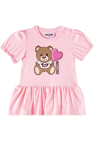 Moschino Baby - Abito in misto cotone