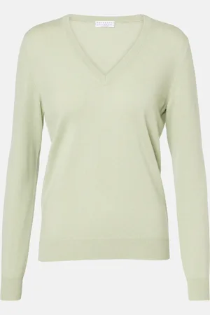 Brunello Cucinelli Pullover Monili in cashmere