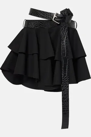 Loewe Minigonna in cotone con cintura