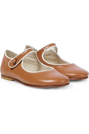 BONPOINT Ballerine Mary Jane Ella in pelle