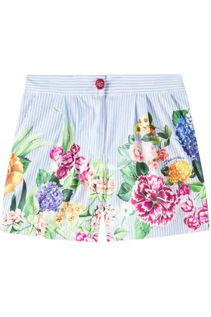 Dolce & Gabbana Shorts in cotone con stampa floreale
