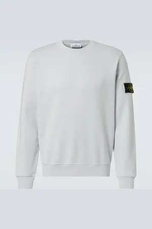 Stone Island Felpa Compass in jersey di cotone