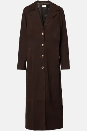 RIXO London Cappotto Astraea in suede
