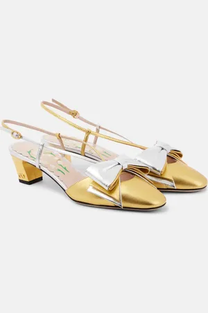 VALENTINO GARAVANI Pumps slingback Bowow 45 in pelle