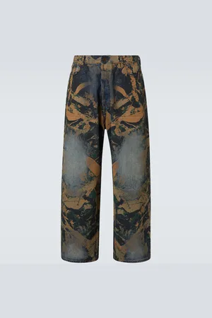 Acne Studios Jeans a gamba larga 2023 con stampa