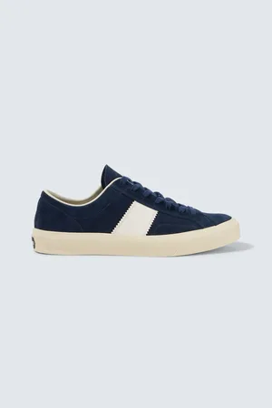 Tom Ford Sneakers Cambridge in suede con pelle
