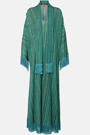 Missoni Caftano con lamé e paillettes