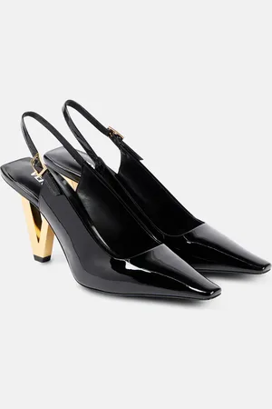 VERSACE Pumps slingback in vernice