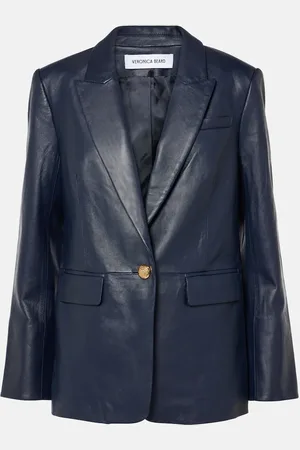 VERONICA BEARD Blazer Vega in pelle