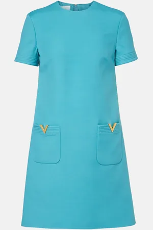 VALENTINO Abito corto in Crepe Couture
