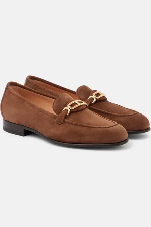 Tom Ford Mocassini Whitney in rafia e pelle