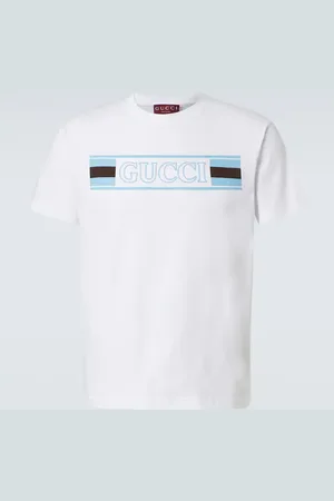 Gucci T-shirt Web in jersey di cotone