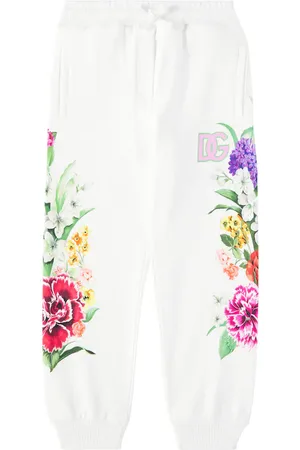 Dolce & Gabbana Pantaloni sportivi DG in jersey