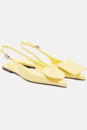 Jacquemus Ballerine Les Slingbacks Duelo in pelle